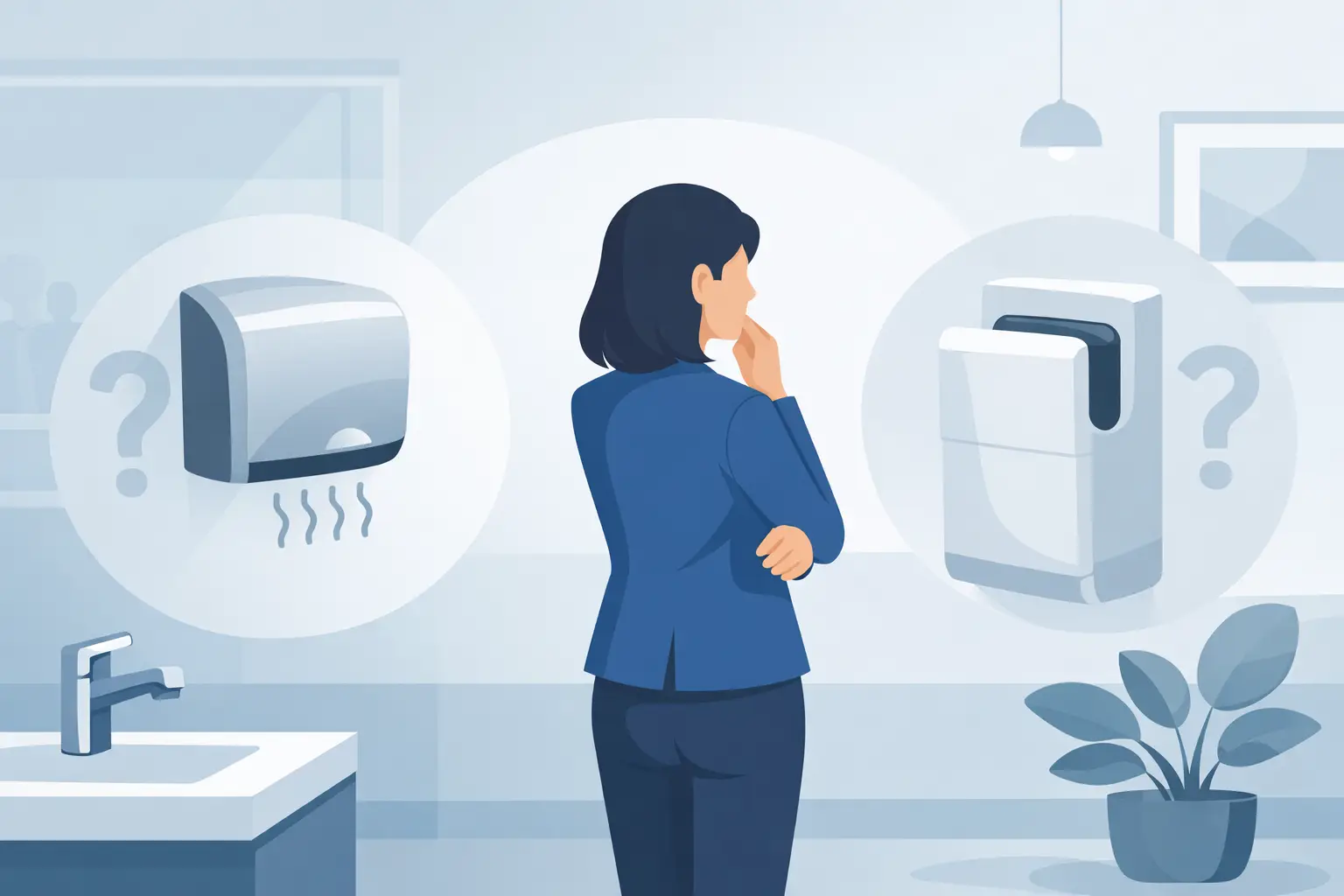 Qual secador de mãos escolher na empresa?