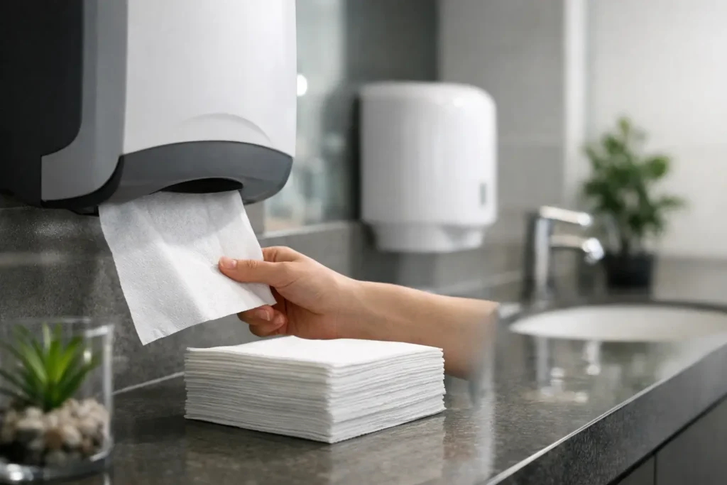 Como reduzir gasto com papel toalha