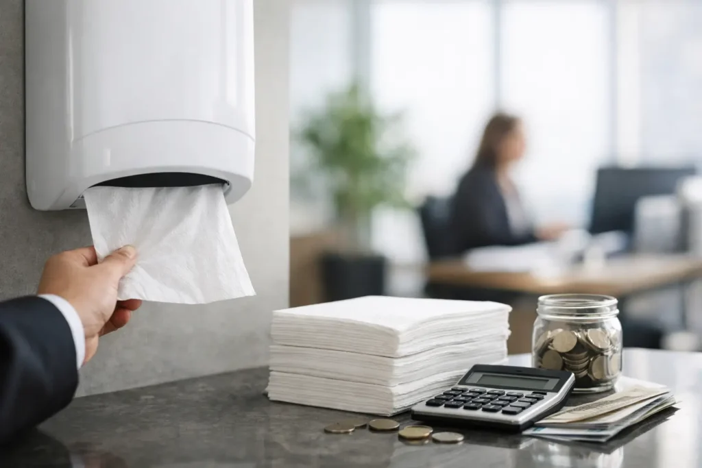 Quanto custa manter papel toalha na empresa?