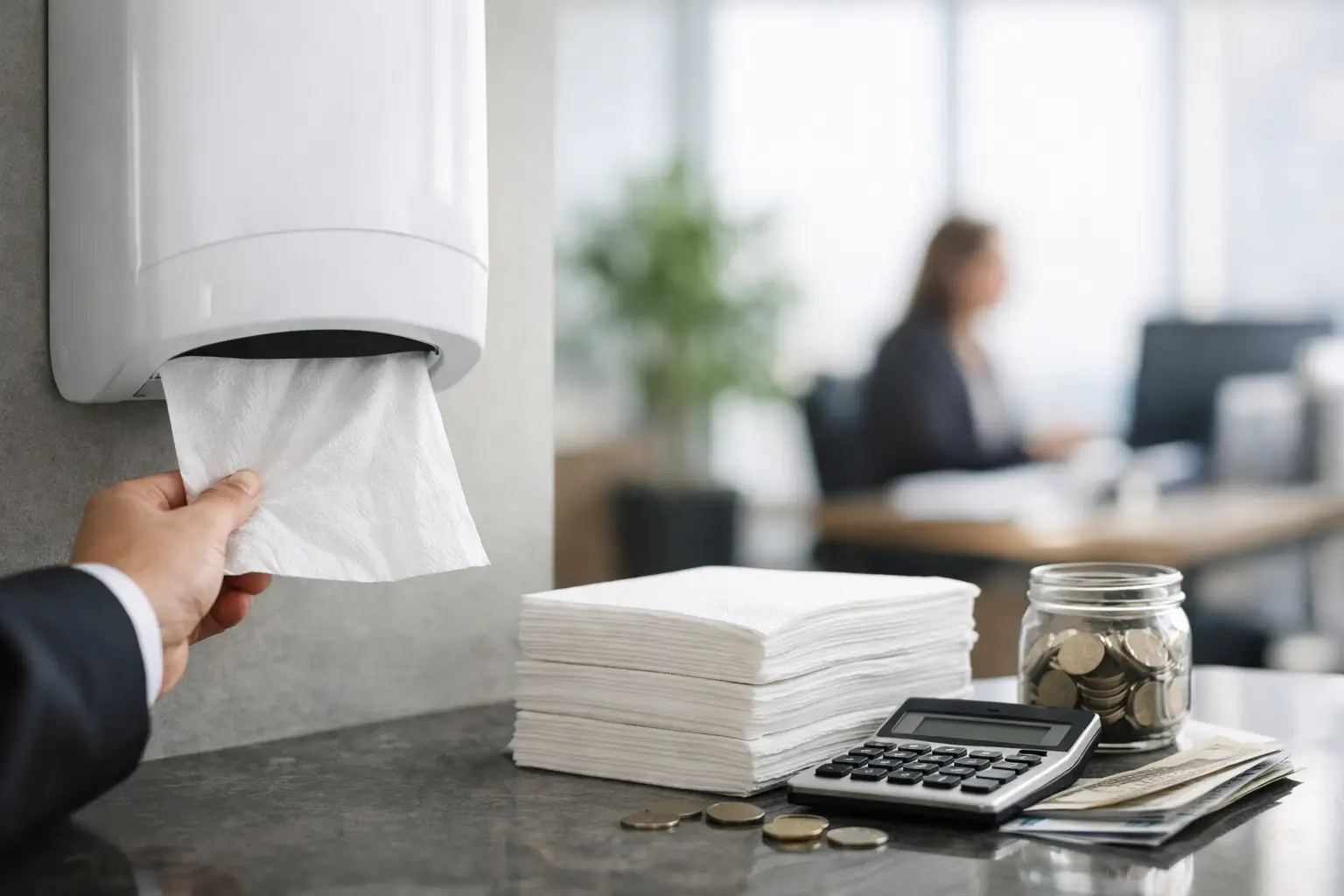 Quanto custa manter papel toalha na empresa?