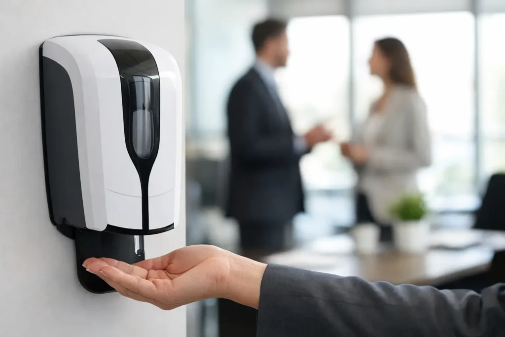 Dispenser de Álcool Gel para Empresas: Como Escolher