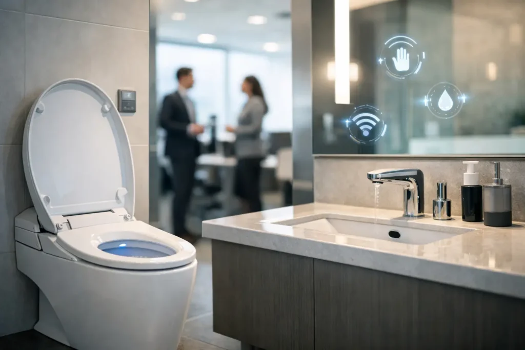 O futuro dos banheiros inteligentes nas empresas