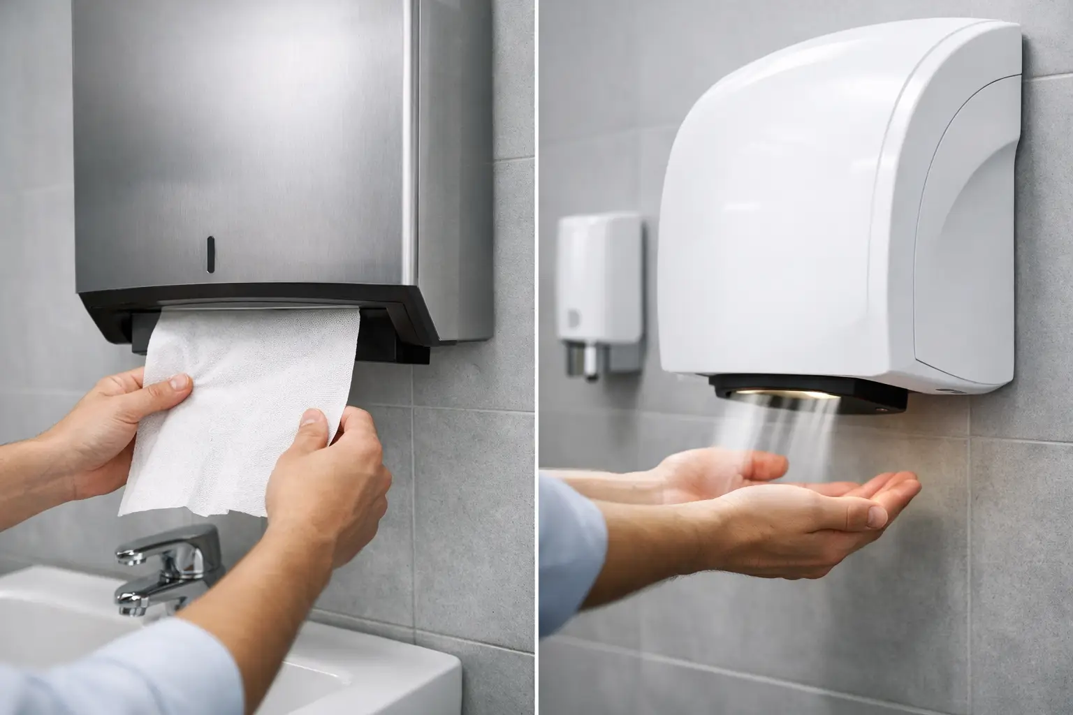 Quando trocar papel por automação no banheiro