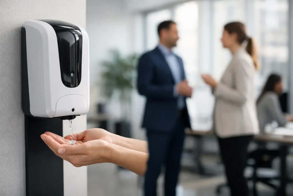 Benefícios do dispenser automático para empresas