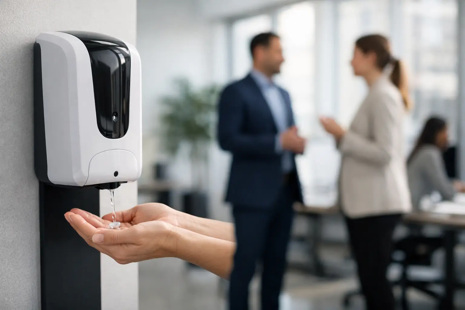 Benefícios do dispenser automático para empresas