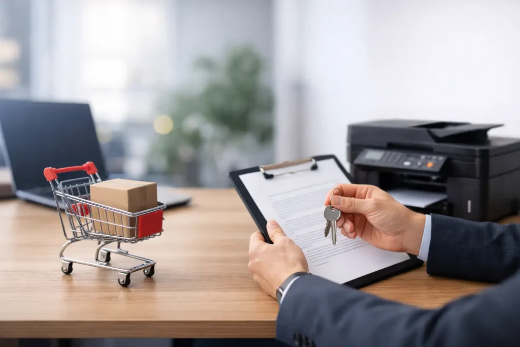 Compra ou comodato empresarial: qual escolher?