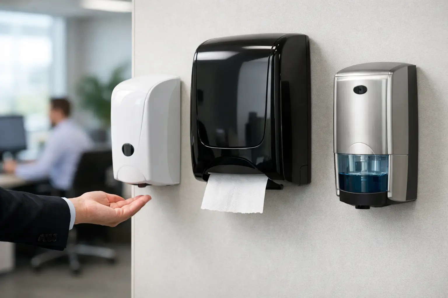 Melhores dispensers para empresas na rotina
