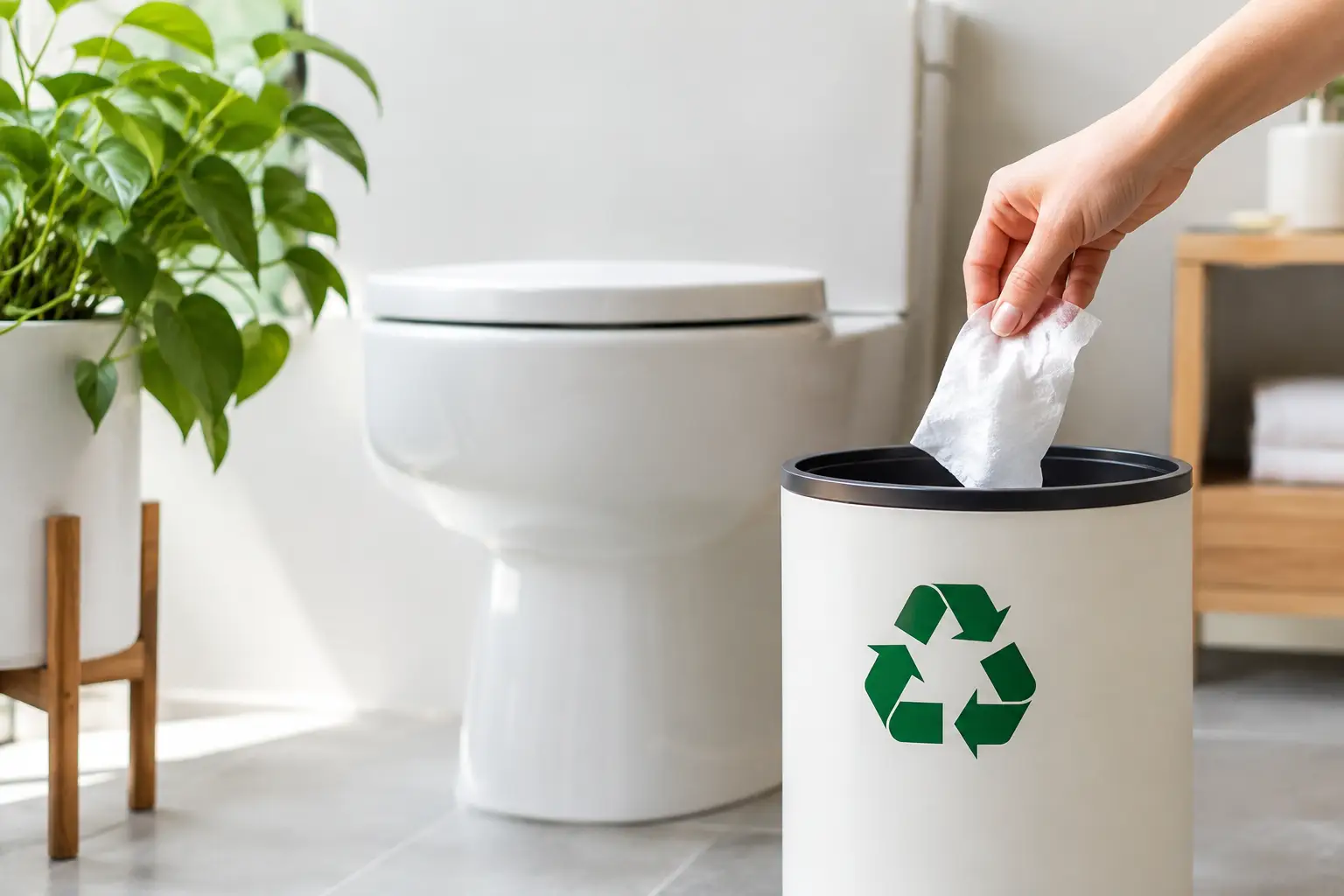 Redução de resíduos sanitários com eficiência